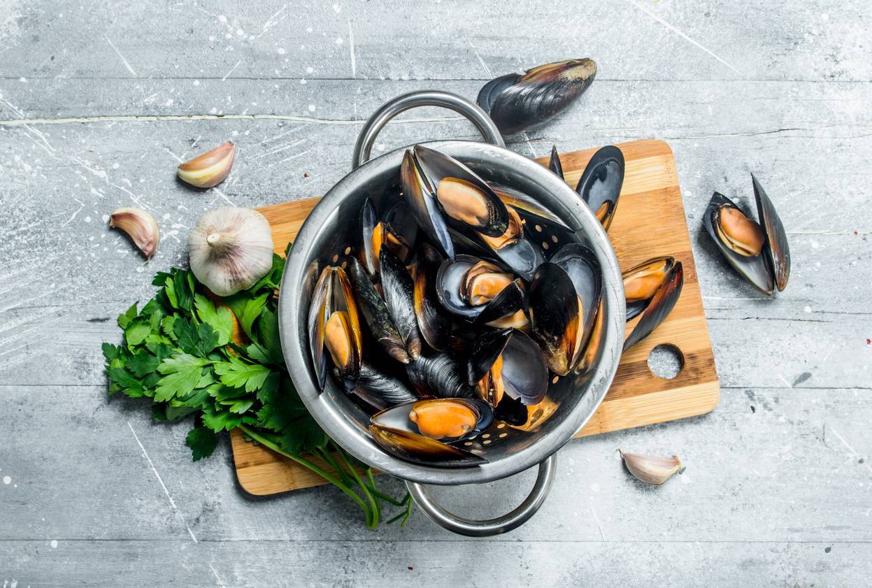plat de moules